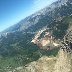 Verortung via Georeferenzierung der Kamera: Aufgenommen in der Nähe von Gai, 8793, Österreich in 2100 Meter